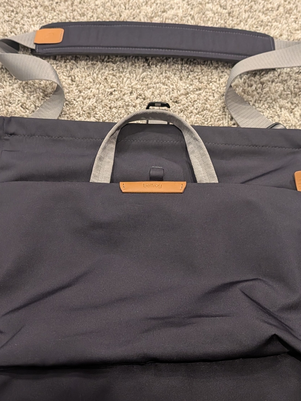 Bellroy System Work Bag Rolltop Charcoal 16L